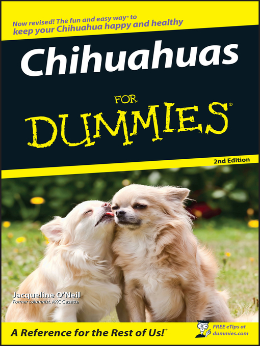 Title details for Chihuahuas For Dummies by Jacqueline O'Neil - Wait list